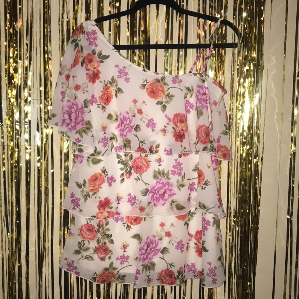 Floral sexy top